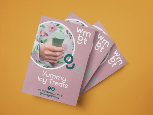 BUY 2+ GET 20% OFF - We Might Be Tiny - Yummy Icy Treats - A5 Booklet