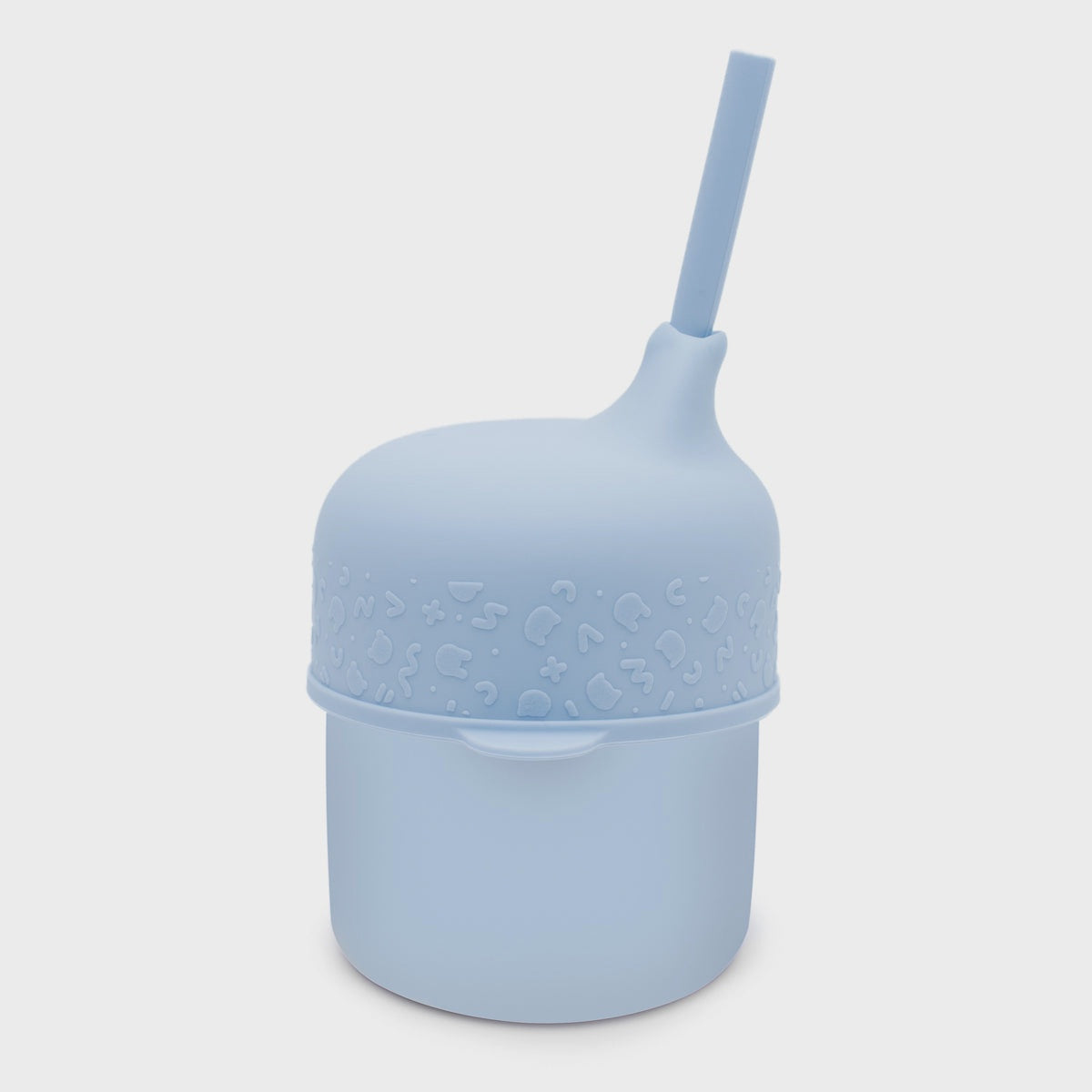 We Might Be Tiny Sippie Cup Set in Powder Blue, featuring a no-spill design for toddlers.