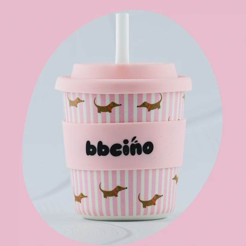 BBcino - Reusable Cup 240ml - Dash in Pink