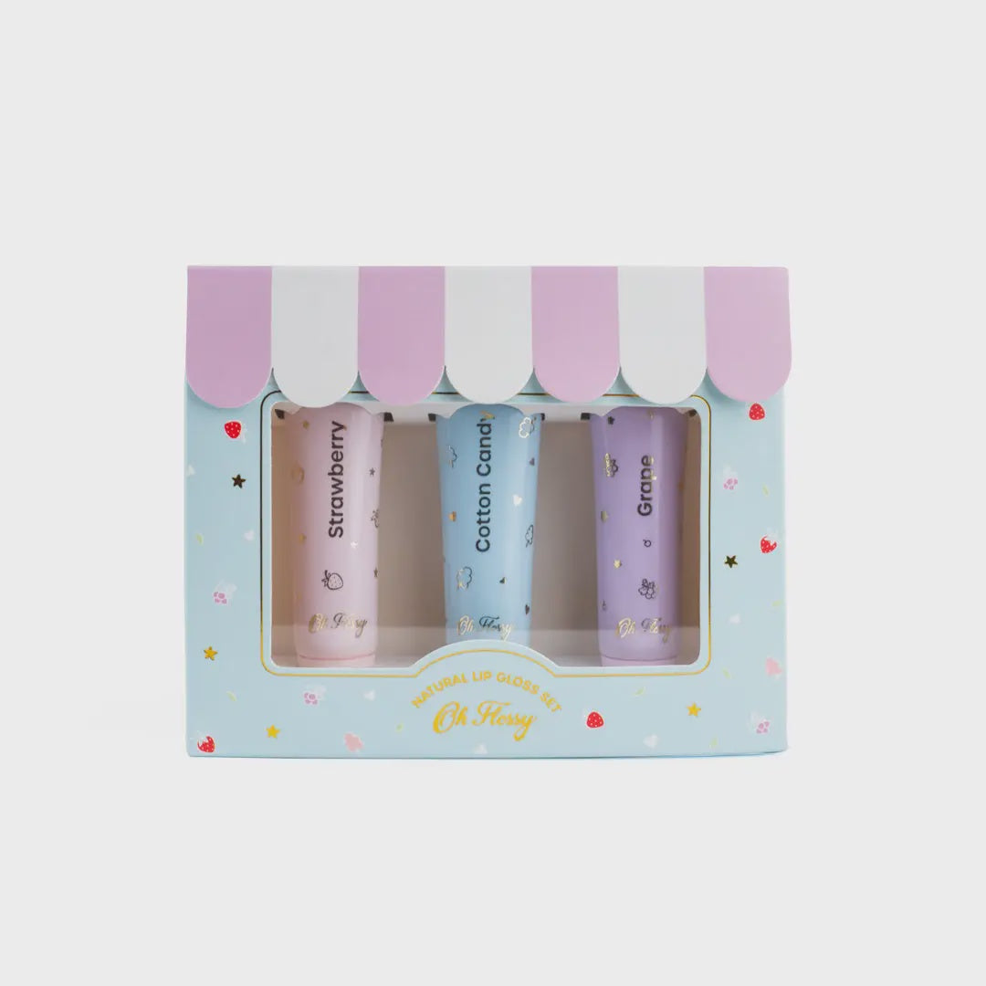 Oh Flossy - Natural Lip Gloss Set