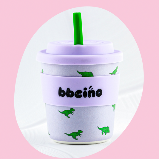 BBcino - Reusable Cup 240ml -  Dino-Mite