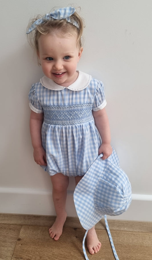 London Smocked Romper