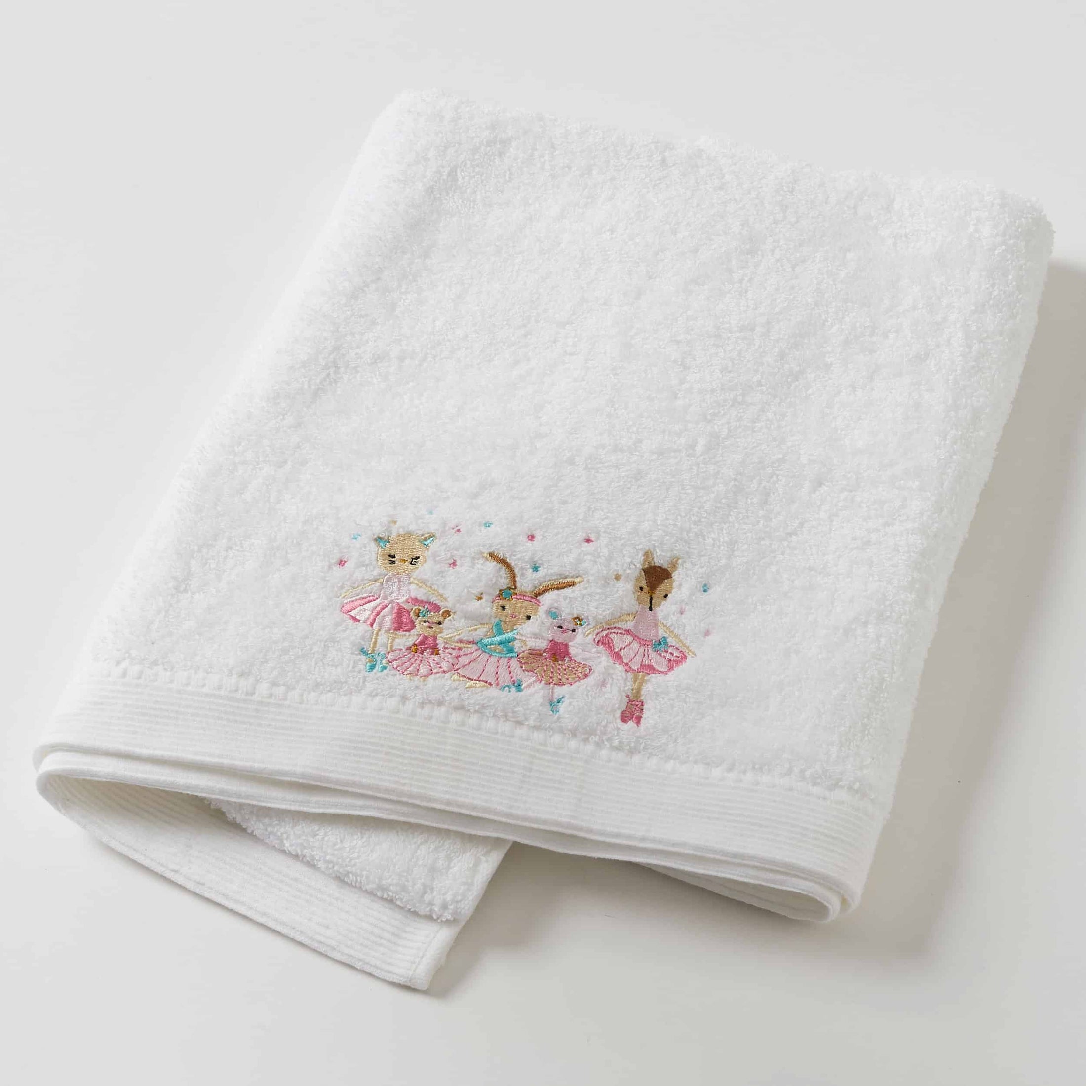 Ballerina | Baby Bath Towel & Face Washer In Organza Bag