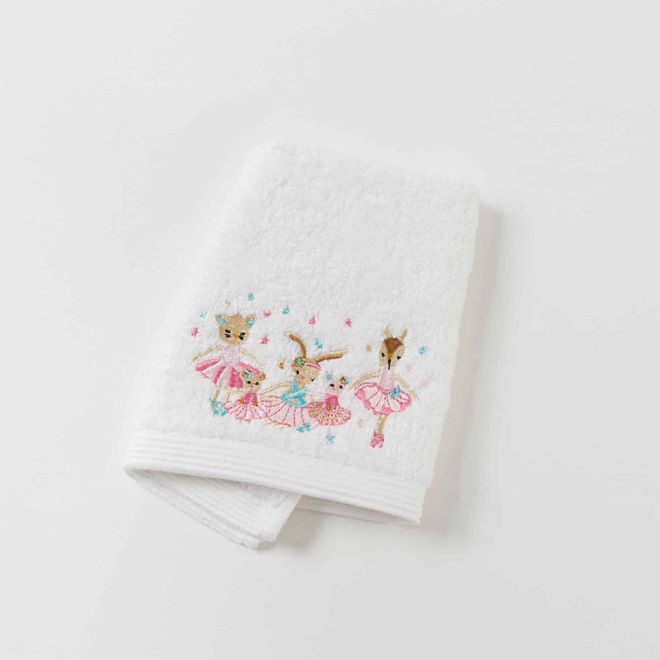 Ballerina | Baby Bath Towel & Face Washer In Organza Bag