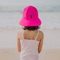 Load image into Gallery viewer, Ponytail Swim Beach Bucket Hat - Candy - Bedhead Hats
