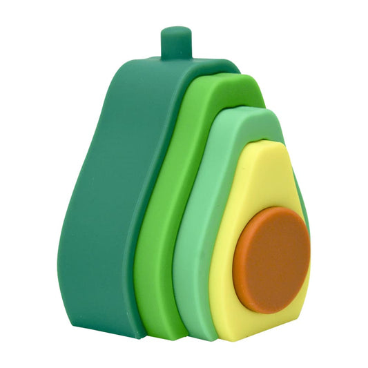 Avocado | Silicone Stackable Toy