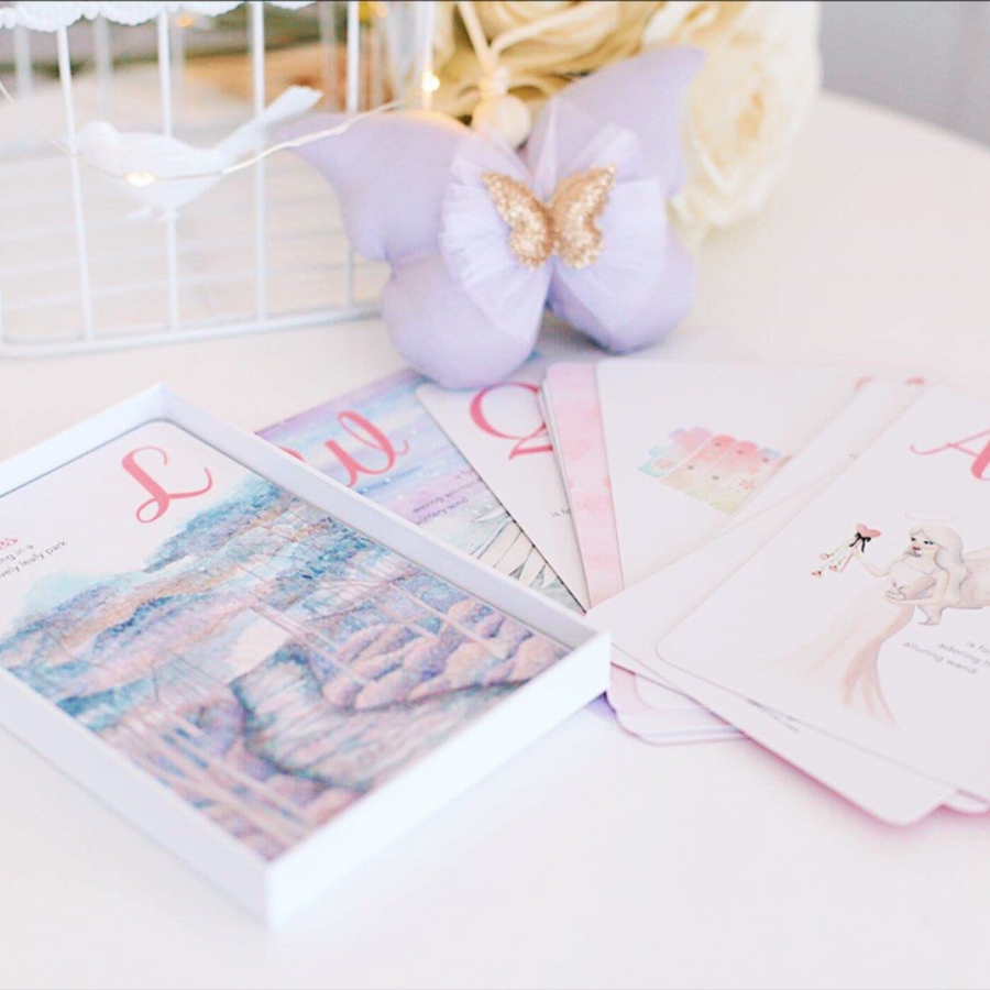 The Enchanting ABC | Adored Illustrations | Flash Cards