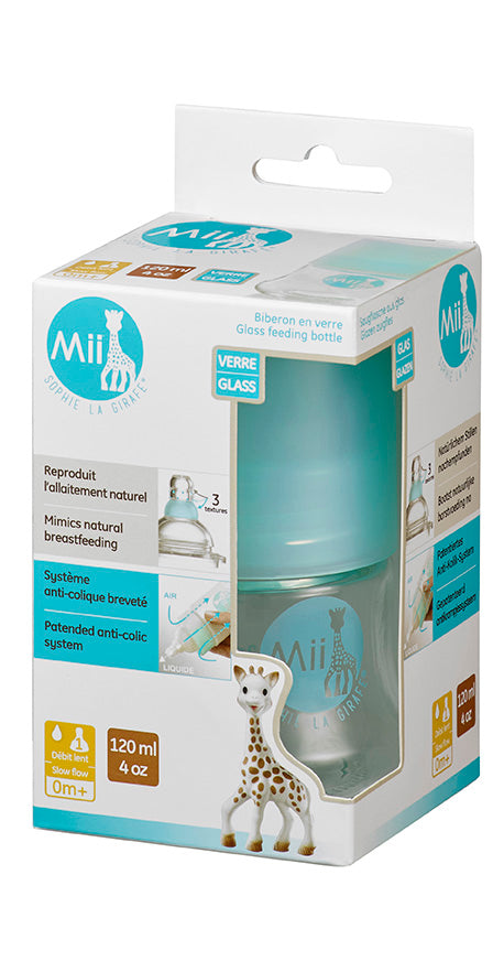 Glass Feeding Bottle 120ml