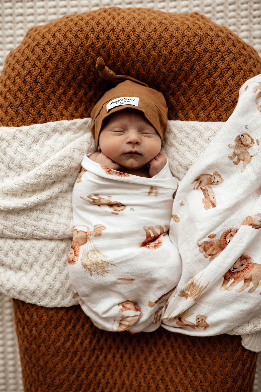 Lion | Organic Muslin Wrap