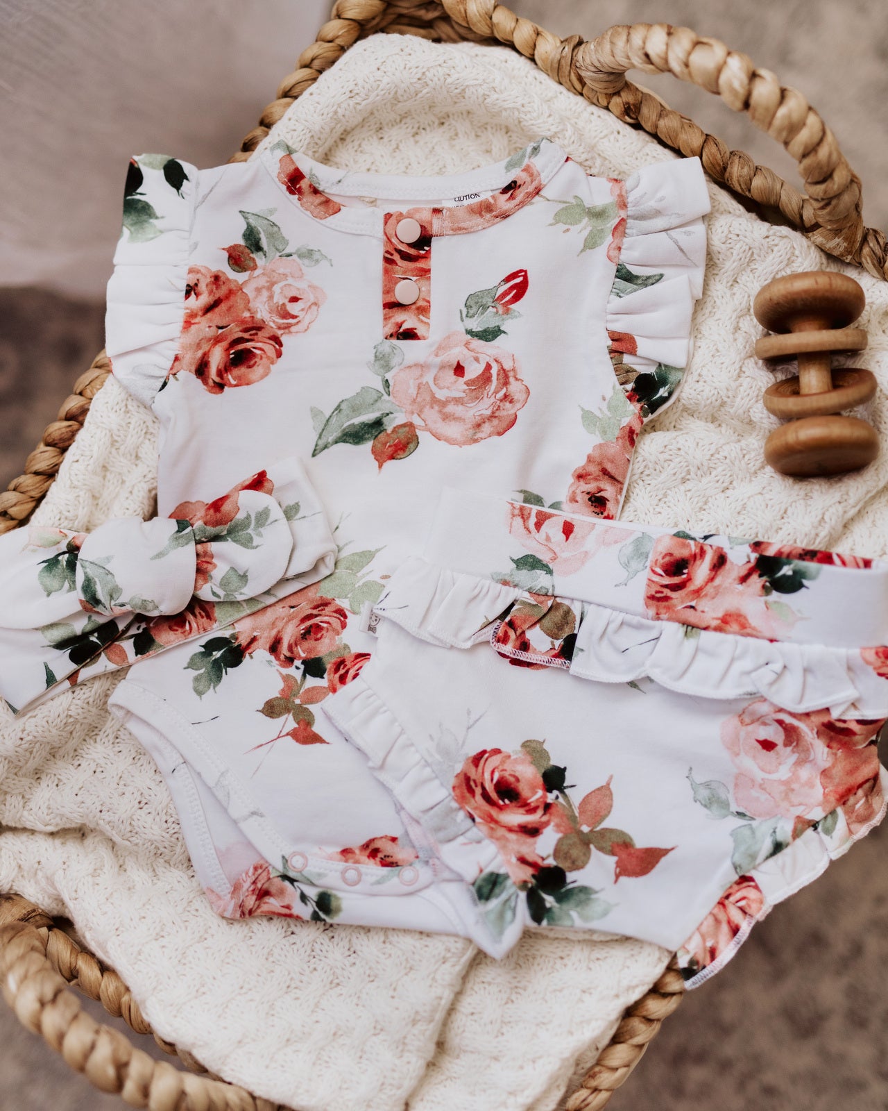 Rosebud | Short Sleeve Bodysuit