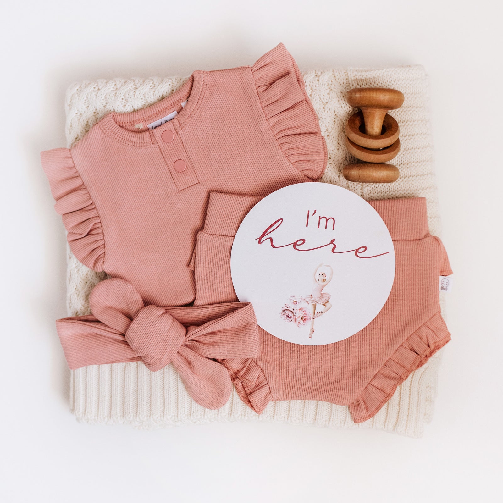 Rose | Short Sleeve Bodysuit