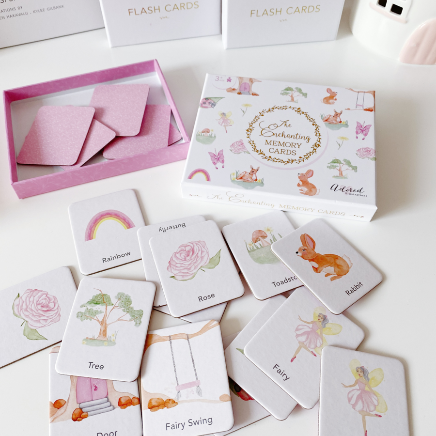 The Enchanting | Adored Illustrations | Memory Card Game