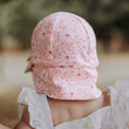 Load image into Gallery viewer, Girls Legionnaire Hat - 'Daisy' Print - Bedhead Hats
