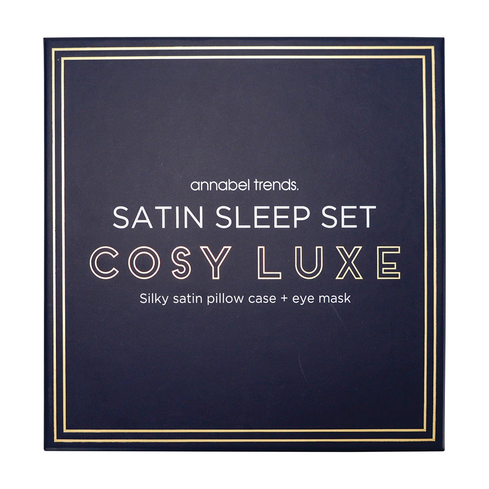 Midnight | Cosy Luxe | Satin Sleep Set