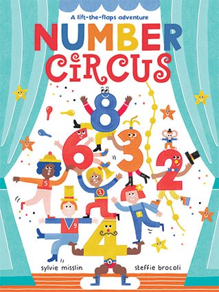 Number Circus Flap Book | Children's Book - DG Luxuries