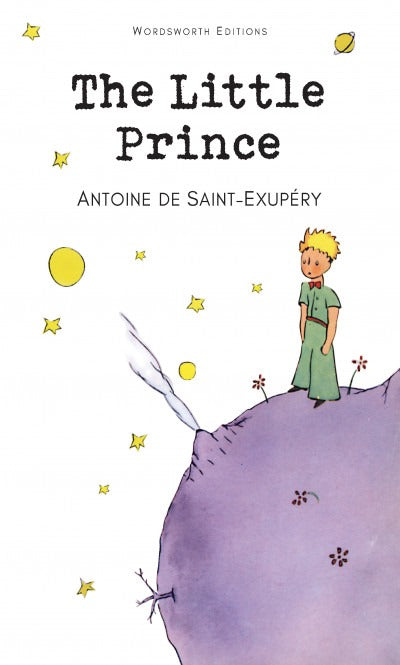 Cover of "The Little Prince - Book," featuring charming illustrations of the Little Prince and his adventures in the desert. A timeless classic loved by children and adults alike.