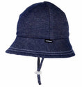 Load image into Gallery viewer, Toddler Bucket Hat - Denim - Bedhead Hats
