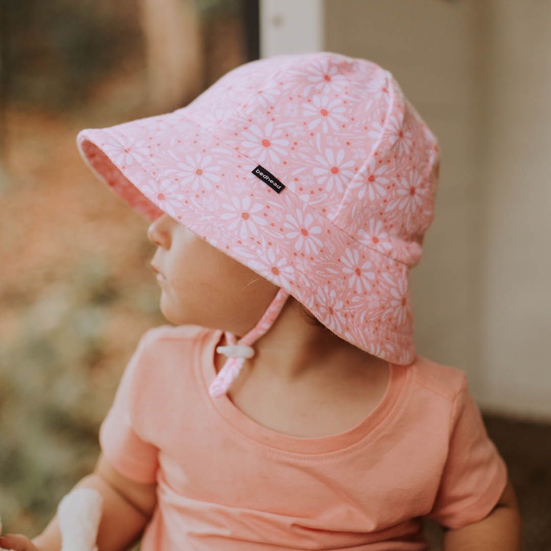 Toddler Bucket Hat - 'Daisy' Print - Bedhead Hats