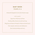 Load image into Gallery viewer, Baby Milestone Book - Grey - Fox & Fallow
