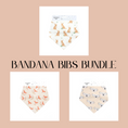 Load image into Gallery viewer, Kaisercraft Bandana Bib Bundle featuring cute designs with koalas, foxes, and kangaroos, perfect for keeping your baby clean and stylish.
