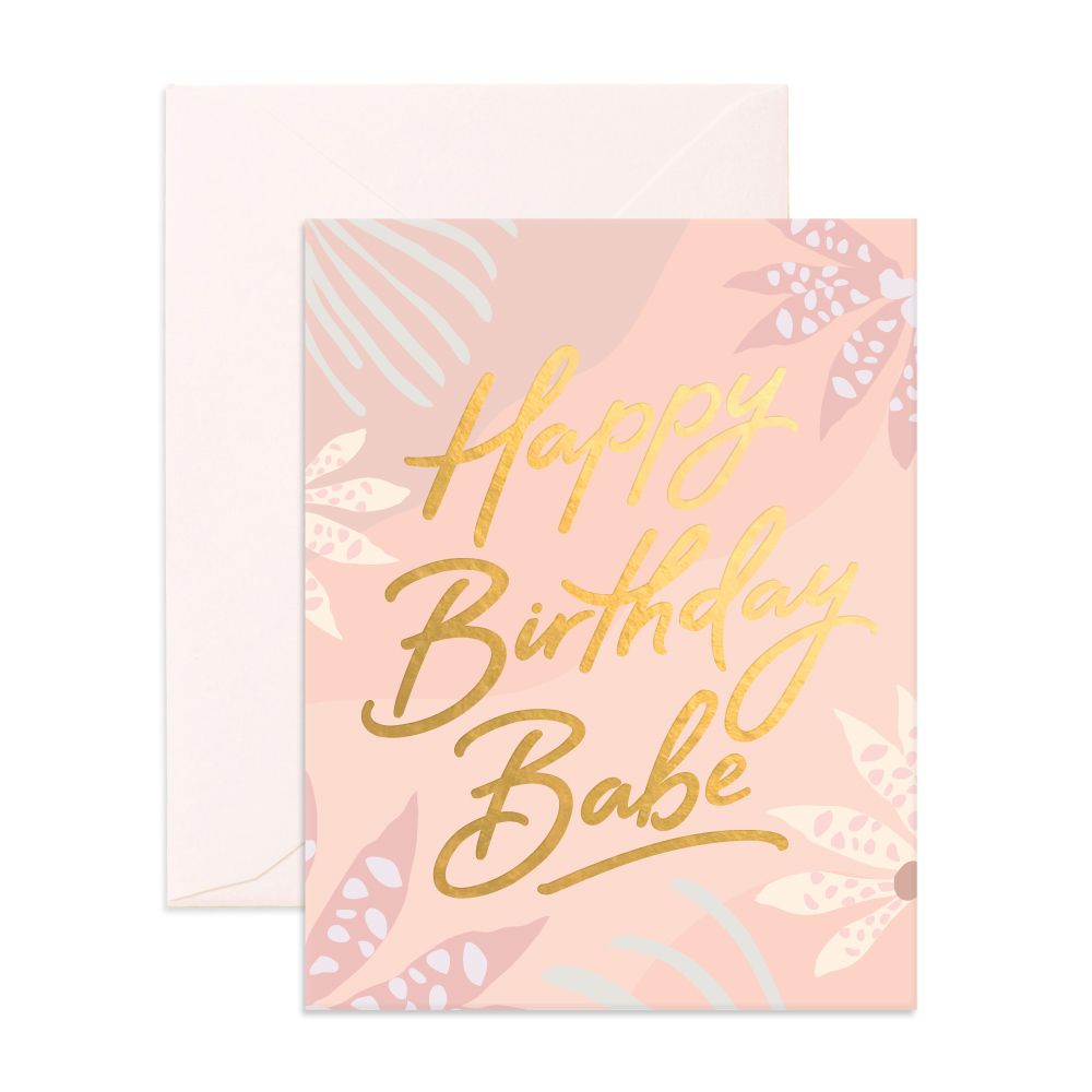 Birthday Babe Arcadia - Greeting Card