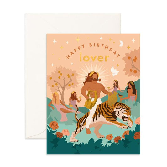 Birthday Lover Apollo - Greeting Card - Fox & Fallow