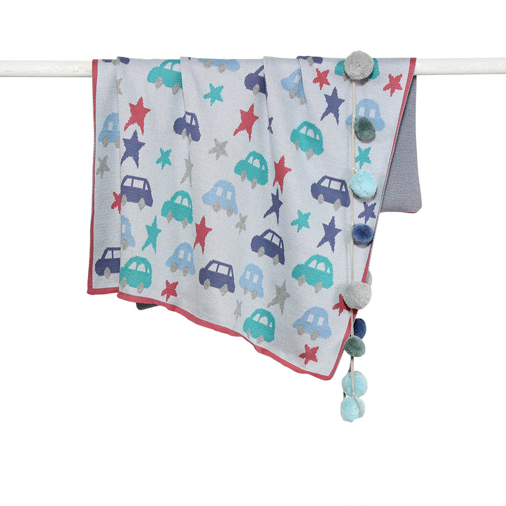 Cars & Stars | Baby Blanket