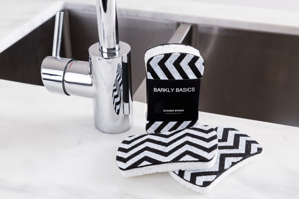 Barkly Basics - Chevron Print Scourer Sponge