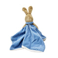 Load image into Gallery viewer, Back view of Peter Rabbit Comfort Blanket, displaying its intricate embroidery and soft textures.
