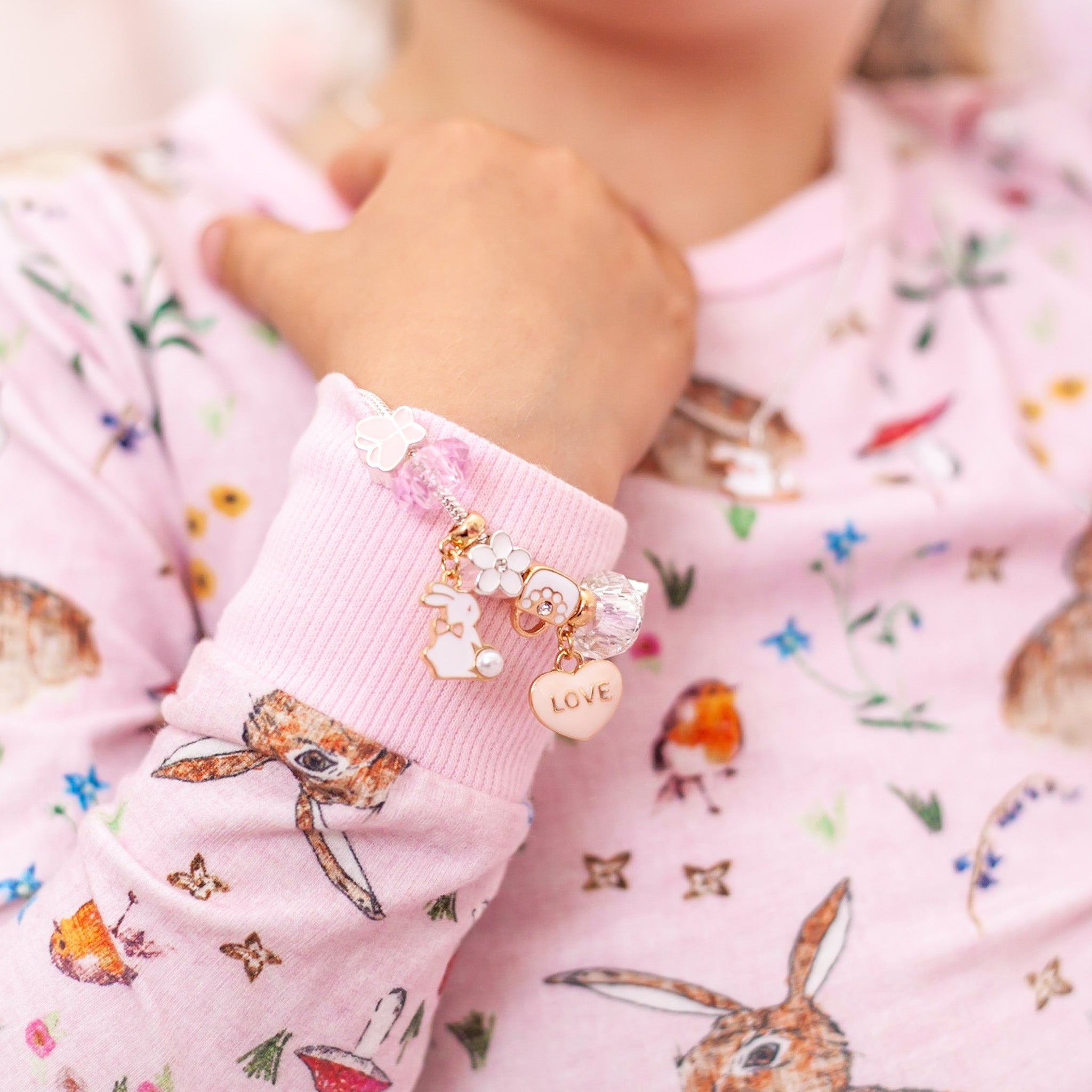 Benjamin Bunny Charm Bracelet - Lauren Hinkley