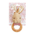 Load image into Gallery viewer, Flopsy Wooden Ring Rattle | Peter Rabbit
