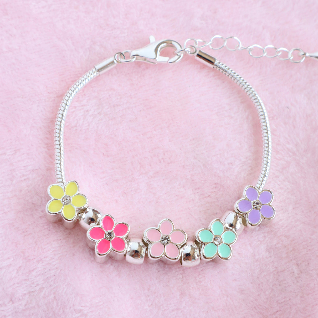 Petite Fleur Bouquet Charm Bracelet - Lauren Hinkley