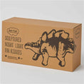 Load image into Gallery viewer, Packaging of the Dinosaur Night Light, showing the product in a box.
