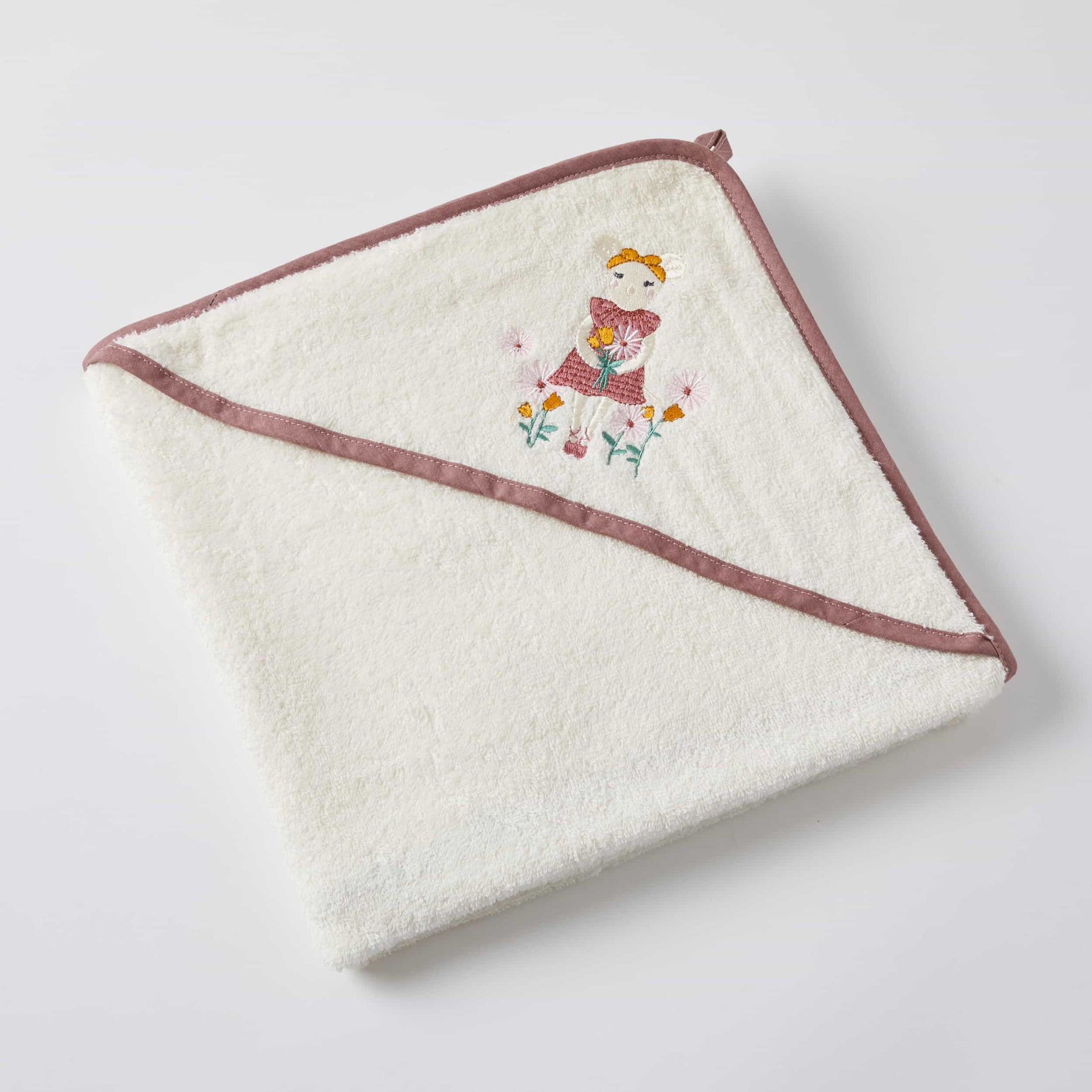 Dorothy Mouse | Hooded Embroidered Towel