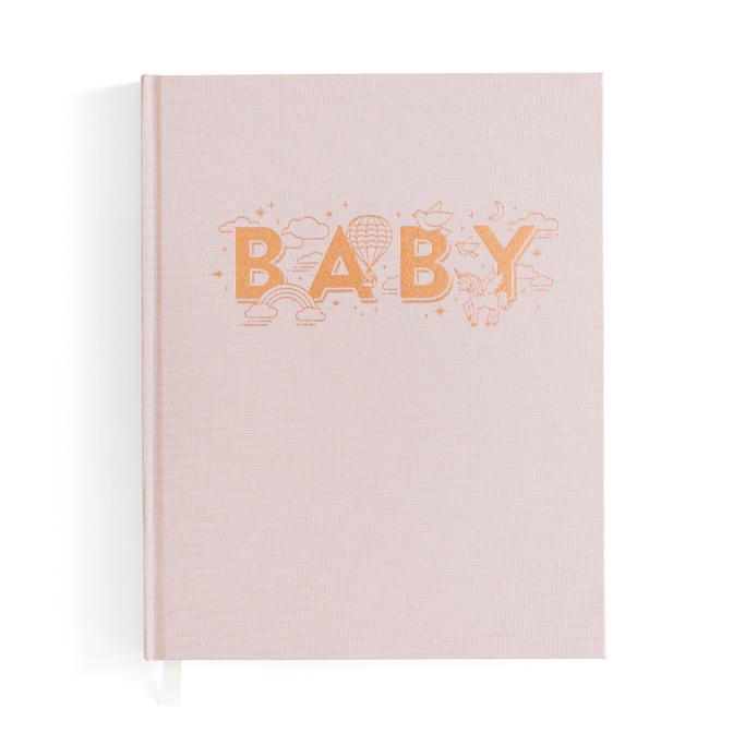 Baby Milestone Book Natural (Girls) - Fox & Fallow