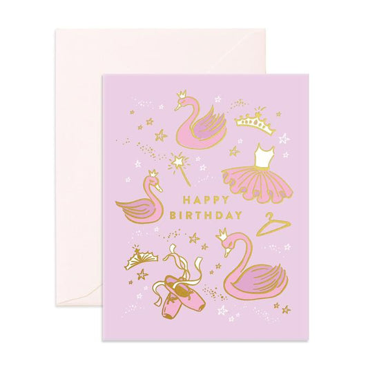 Happy Birthday Ballet - Greeting Card - Fox & Fallow