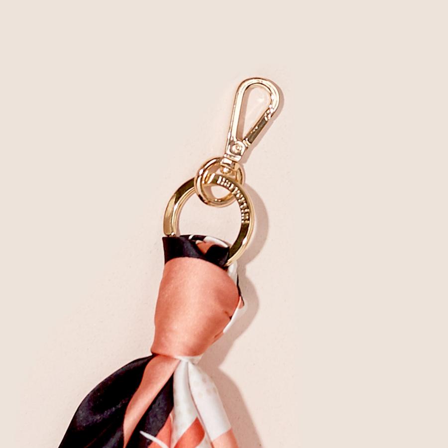 Riverways | 100% Silk Scarf Keyring - Harpertini