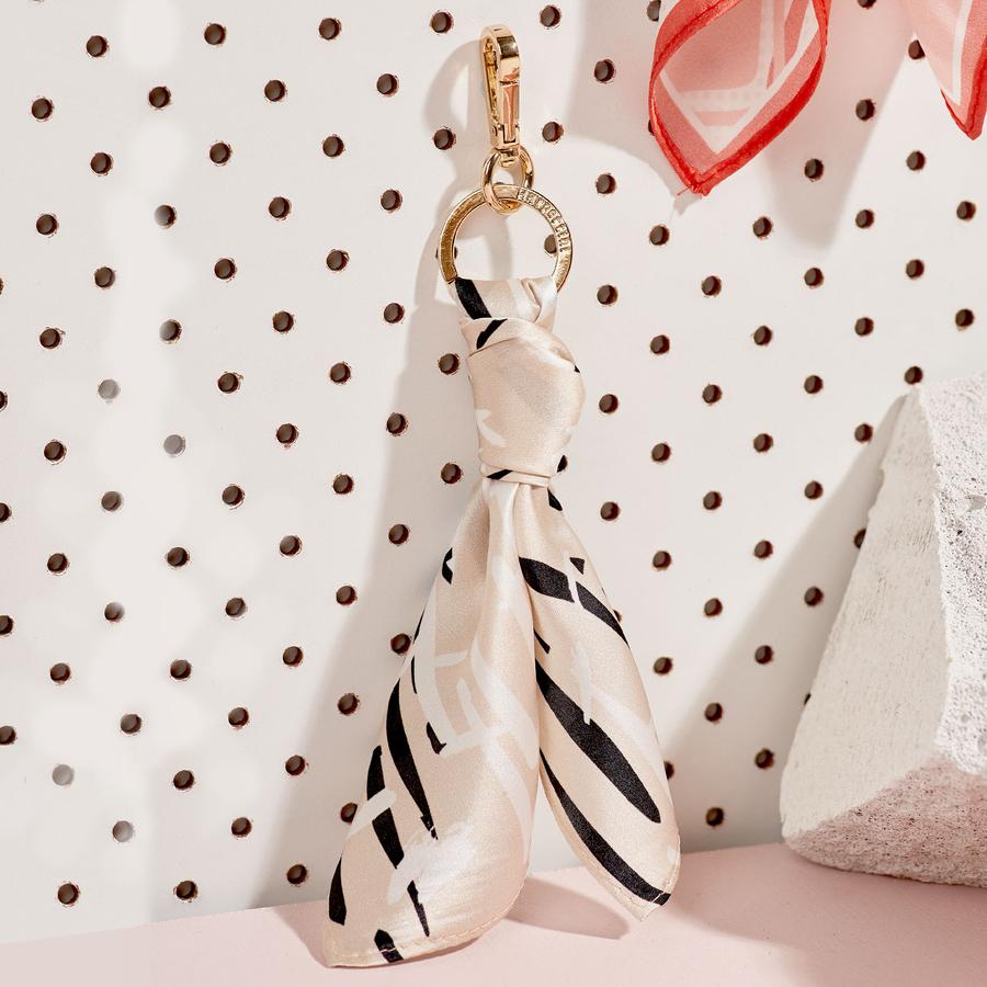 Sticks | 100% Silk Scarf Keyring - Harpertini