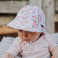 Load image into Gallery viewer, Girls Legionnaire Hat 'Grace' Print - Bedhead Hats - NOW $23.06
