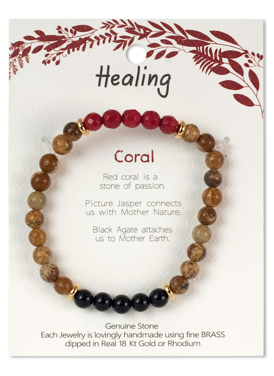 DG Luxuries - Healing | Red Coral & Picture Jesper Stone