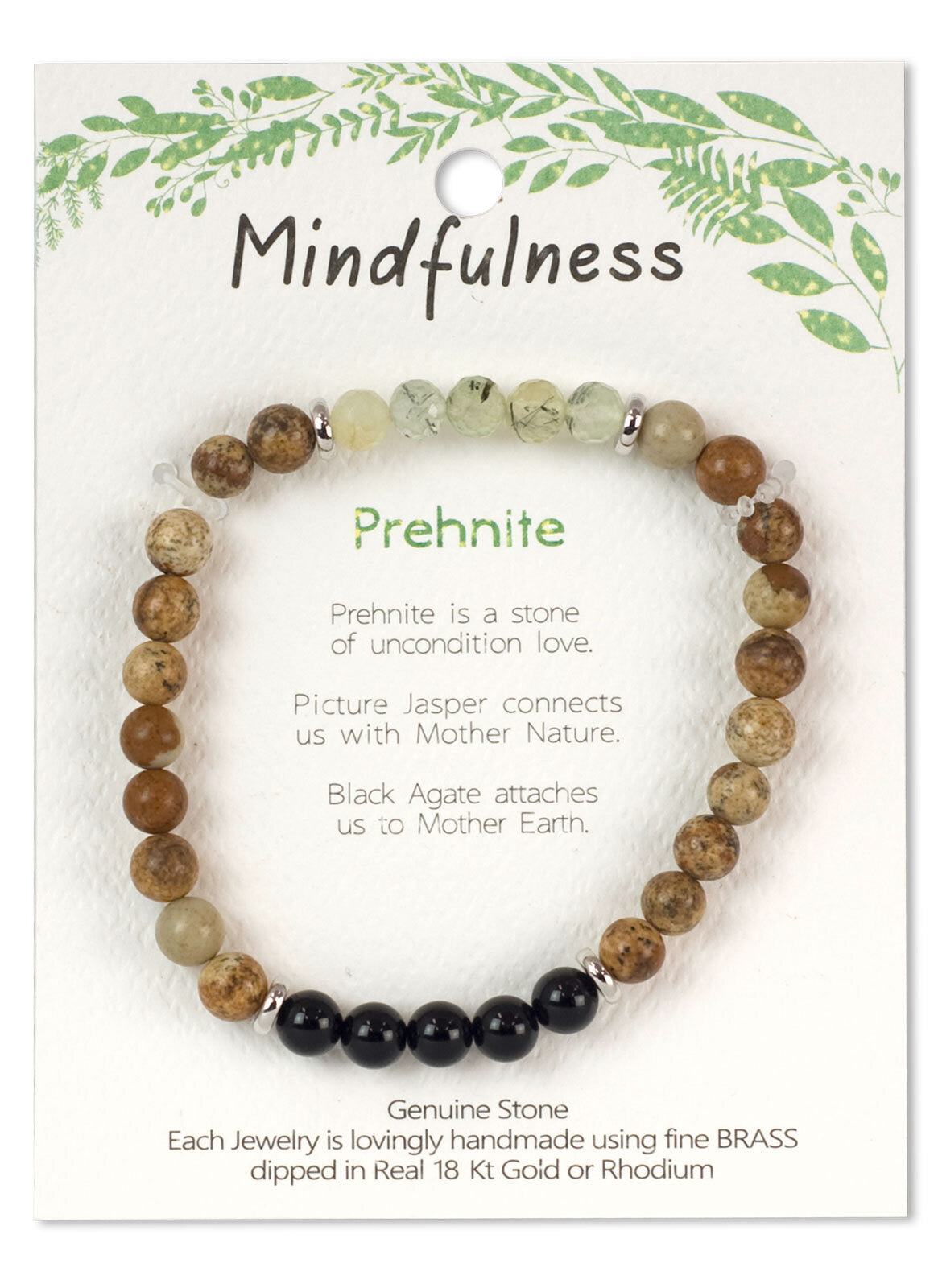 DG Luxuries - Mindfulness | Prehnite & Picture Jesper Stone