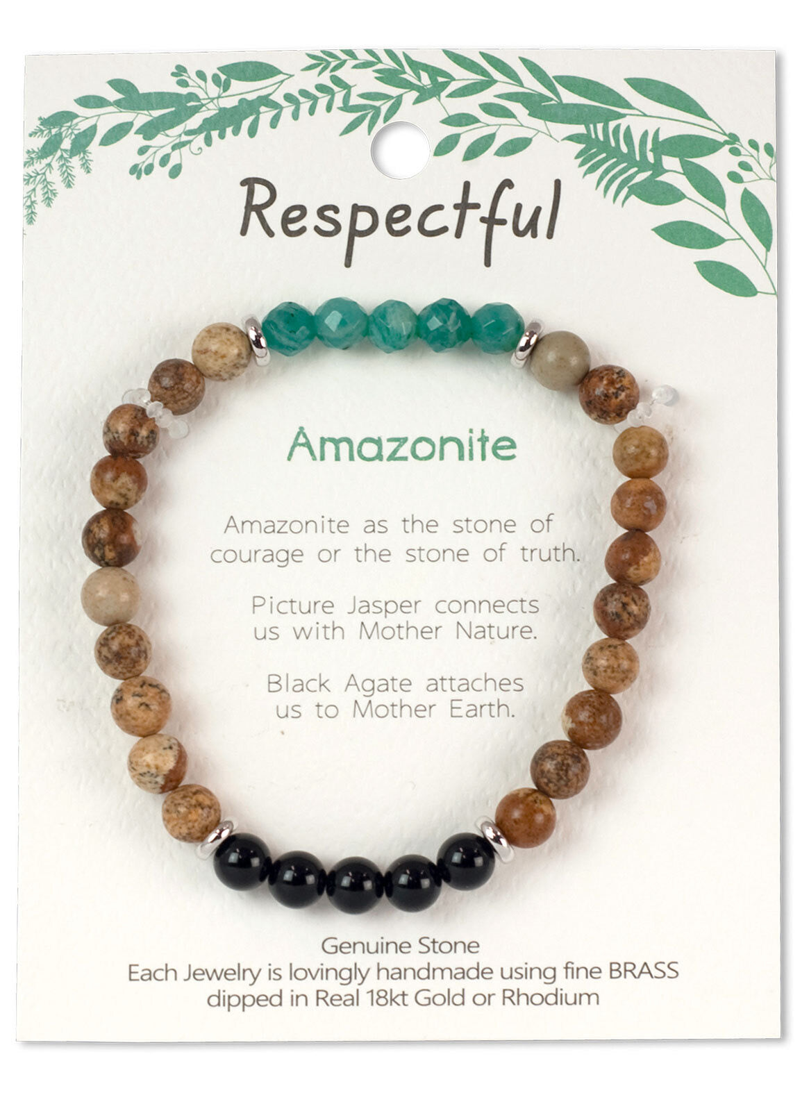 DG Luxuries - Respectful | Amazonite & Picture Jesper Stone