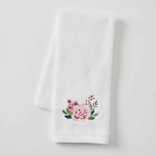 Twilight Rose | Hand Towel & Soap In Organza Bag