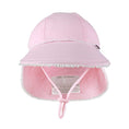 Load image into Gallery viewer, Legionnaire Flap Hat - Ruffle Trim 'Blush' - Bedhead Hats
