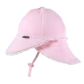 Load image into Gallery viewer, Legionnaire Flap Hat - Ruffle Trim 'Blush' - Bedhead Hats
