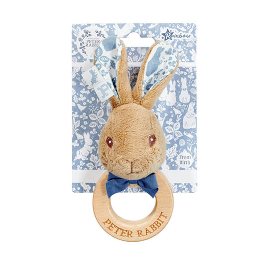 Peter Wooden Ring Rattle | Peter Rabbit