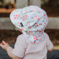 Load image into Gallery viewer, Girls Legionnaire Hat 'Grace' Print - Bedhead Hats - NOW $23.06
