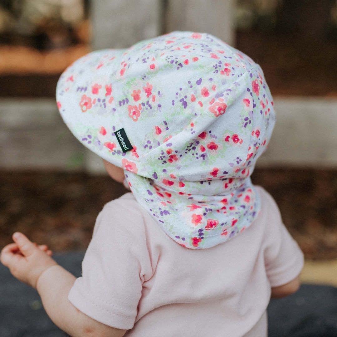 Girls Legionnaire Hat 'Grace' Print - Bedhead Hats - NOW $23.06