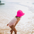 Load image into Gallery viewer, Ponytail Swim Beach Bucket Hat - Candy - Bedhead Hats
