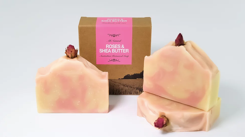 Rose & Shea Butter | Australian Botanical Soap